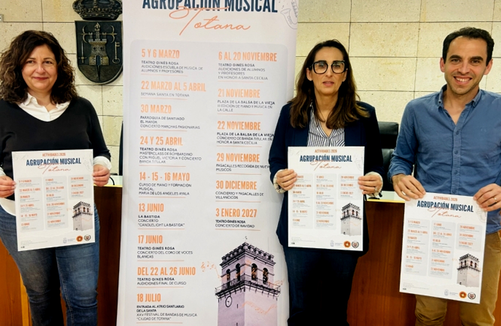 La Agrupaci�n Musical de Totana protagonizar� el 